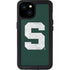 Michigan State University Spartans Away Grey S iPhone 15 Plus Waterproof Case